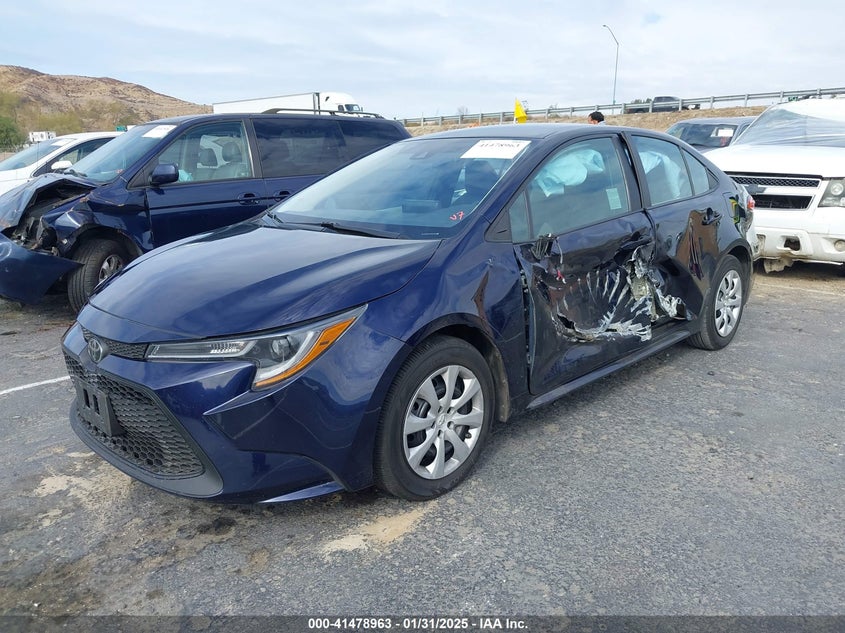 2022 TOYOTA COROLLA LE - 5YFEPMAE1NP272184