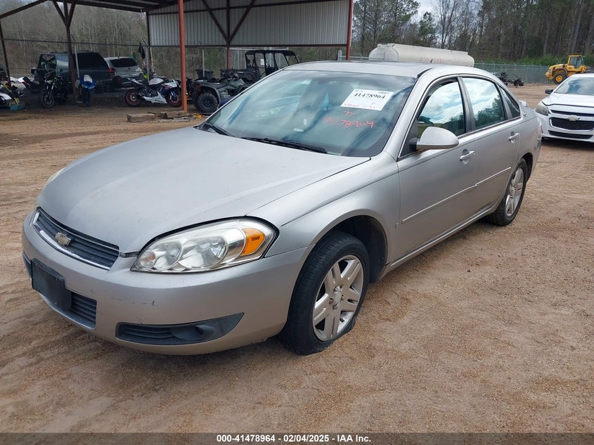 2006 CHEVROLET IMPALA VIN: 2G1WC581869101807