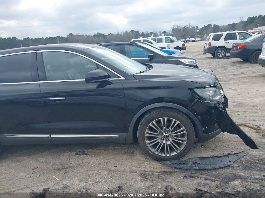 2016 Lincoln Mkx Reserve VIN: 2LMTJ8LR9GBL80340 Lot: 41479026