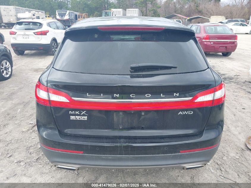 2016 Lincoln Mkx Reserve VIN: 2LMTJ8LR9GBL80340 Lot: 41479026