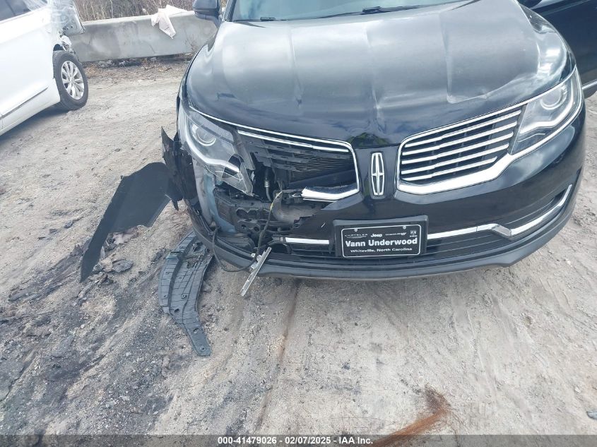 2016 Lincoln Mkx Reserve VIN: 2LMTJ8LR9GBL80340 Lot: 41479026
