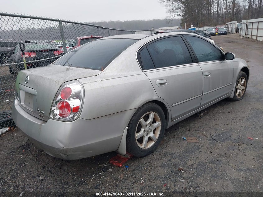 2006 NISSAN ALTIMA VIN: 1N4AL11D86N397364