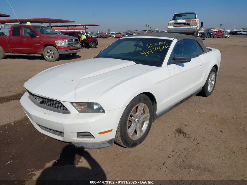 2012 FORD MUSTANG VIN: 1ZVBP8EM6C5235134