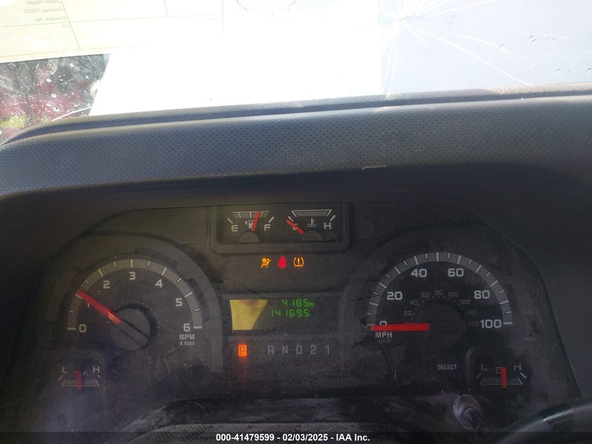 2014 FORD ECONOLINE VIN: 1FTNE2EWXEDA95621