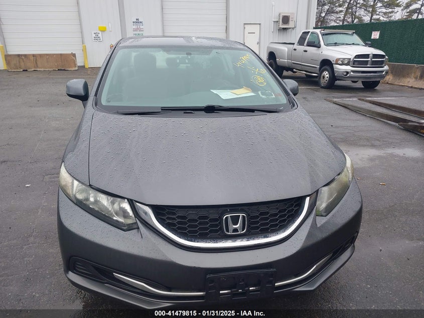 2013 Honda Civic Lx VIN: 2HGFB2F50DH594806 Lot: 41479815