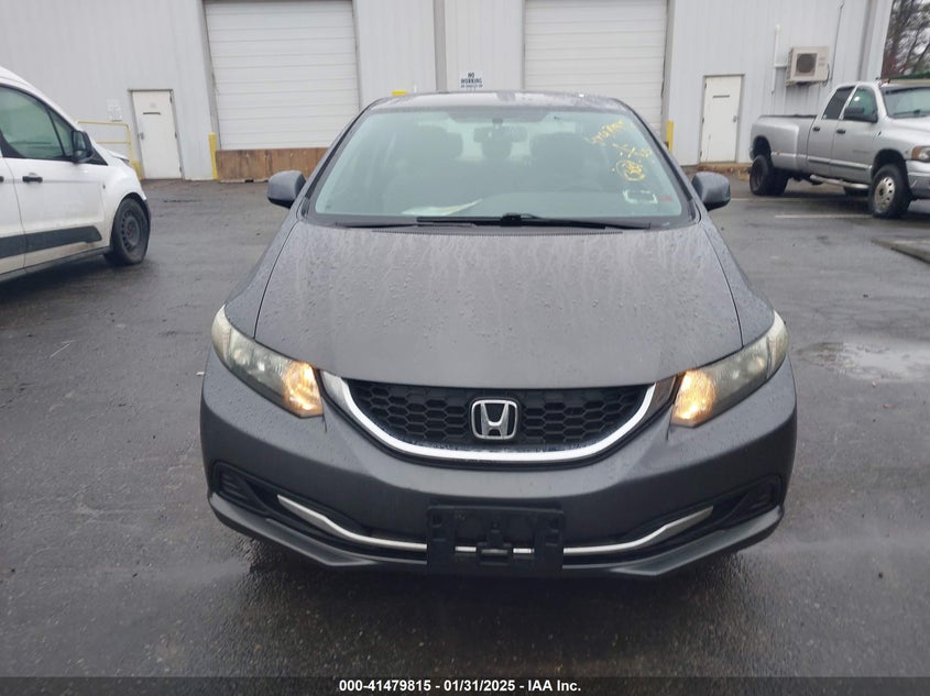 2013 Honda Civic Lx VIN: 2HGFB2F50DH594806 Lot: 41479815