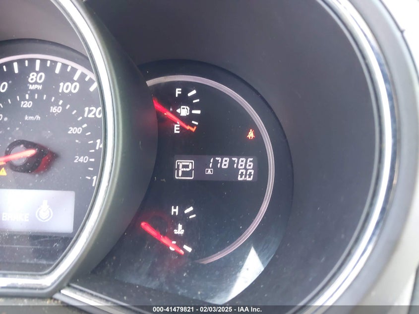 2011 Nissan Murano S/Sl/Le VIN: JN8AZ1MUOBWO5912 Lot: 41479821