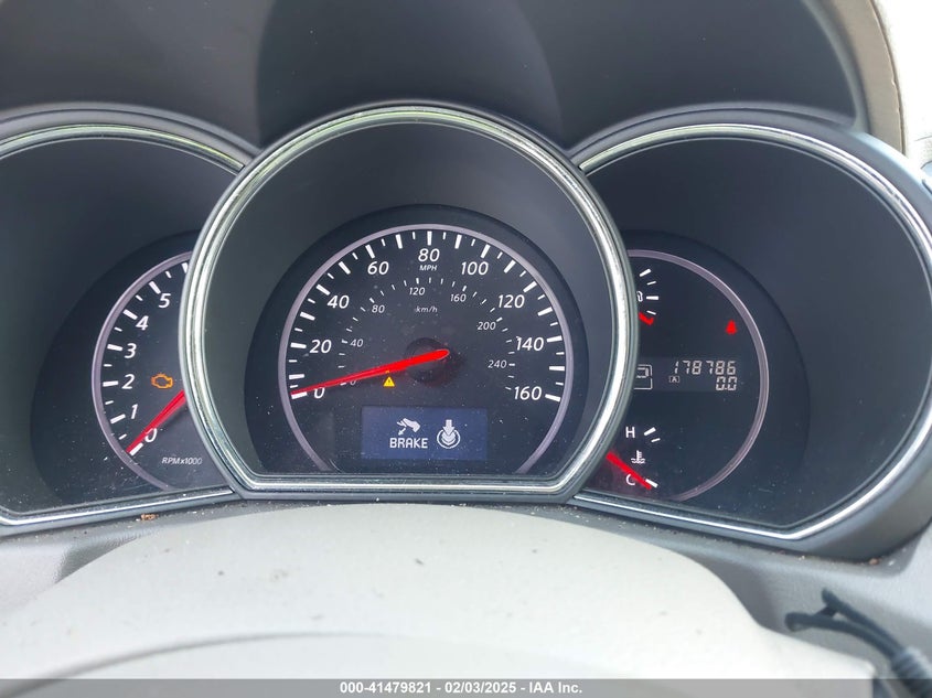 2011 Nissan Murano S/Sl/Le VIN: JN8AZ1MUOBWO5912 Lot: 41479821