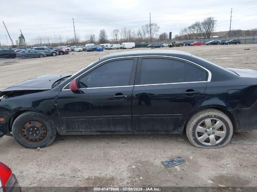 2008 Kia Optima Lx VIN: KNAGE123985257943 Lot: 41479986