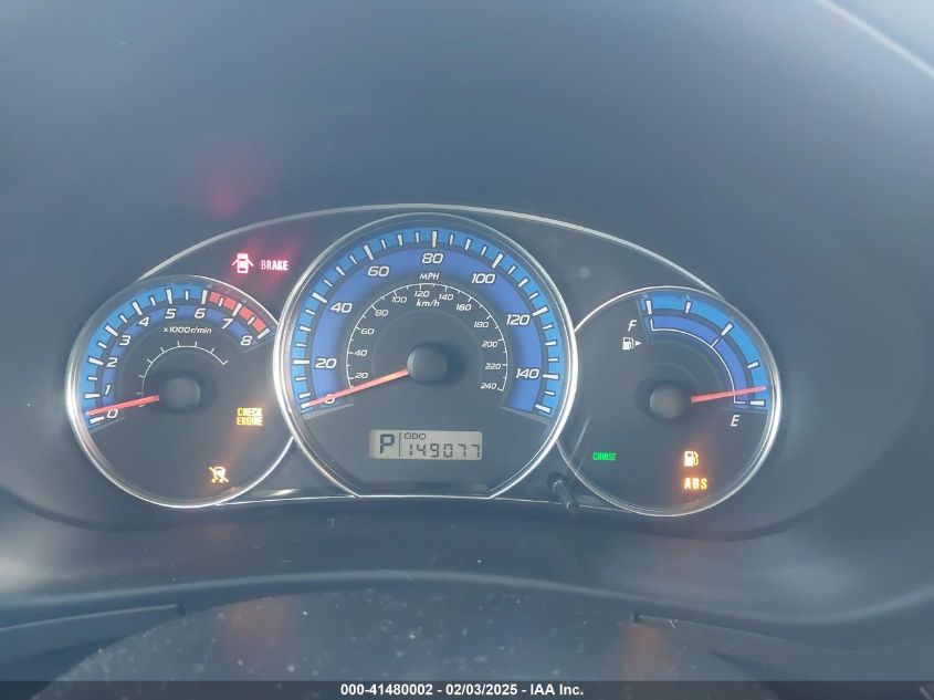 2009 Subaru Forester 2.5X VIN: JF2SH61659H736620 Lot: 41480002