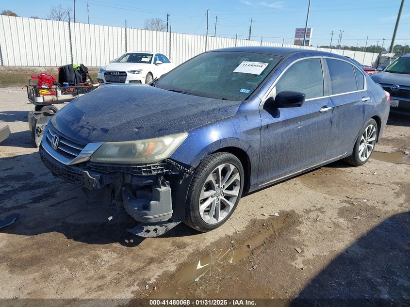 2014 HONDA ACCORD VIN: 1HGCR2F55EA187997
