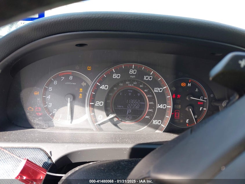 2014 HONDA ACCORD VIN: 1HGCR2F55EA187997