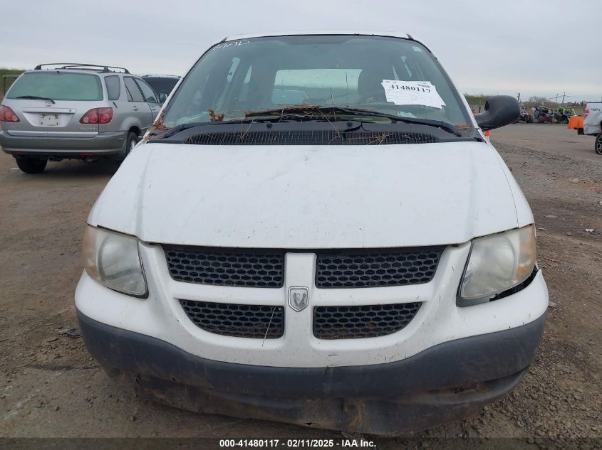 2003 Dodge Caravan Cv VIN: 1D4GP213X3P338659 Lot: 41480117