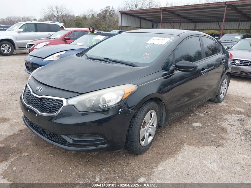 Vin: knafk4a61g5503058, lot: 41970810, kia forte lx 20162