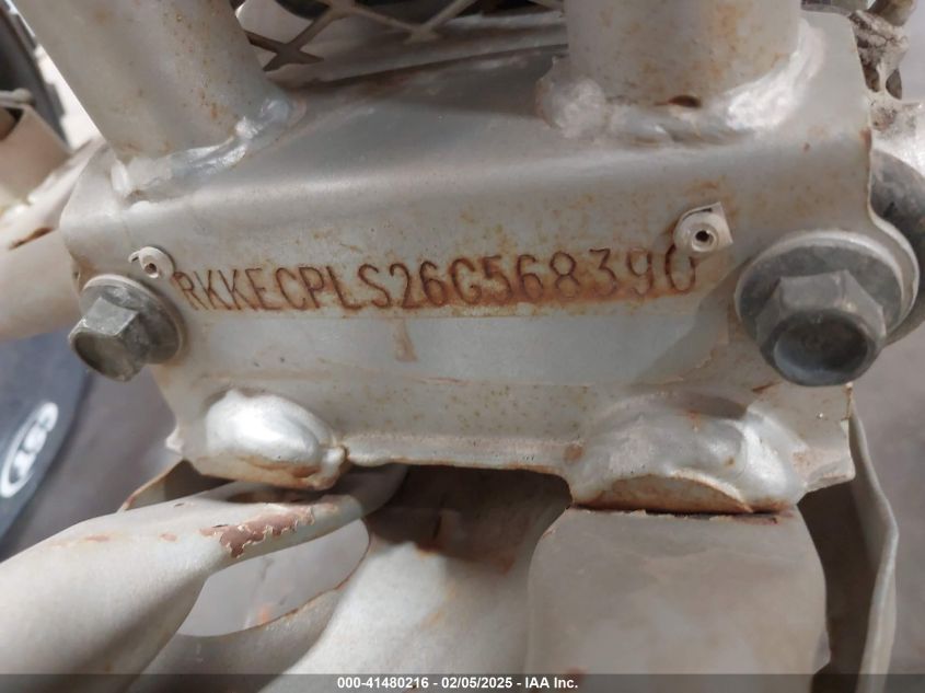 2005 Suzuki Extreme VIN: RKKECPL335G568390 Lot: 41480216