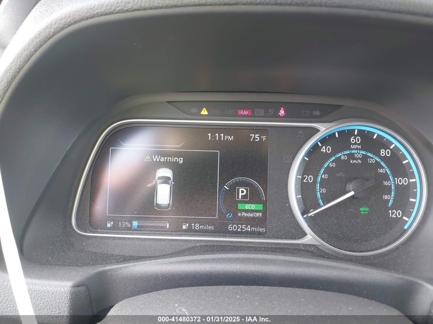 2019 Nissan Leaf S VIN: 1N4AZ1CP0KC308835 Lot: 41480372