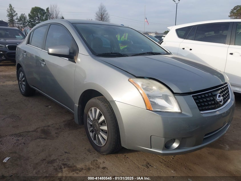 2008 NISSAN SENTRA VIN: 3N1AB61E28L619759