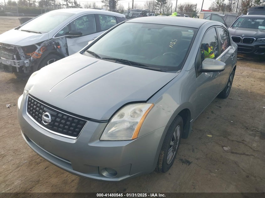 2008 NISSAN SENTRA VIN: 3N1AB61E28L619759