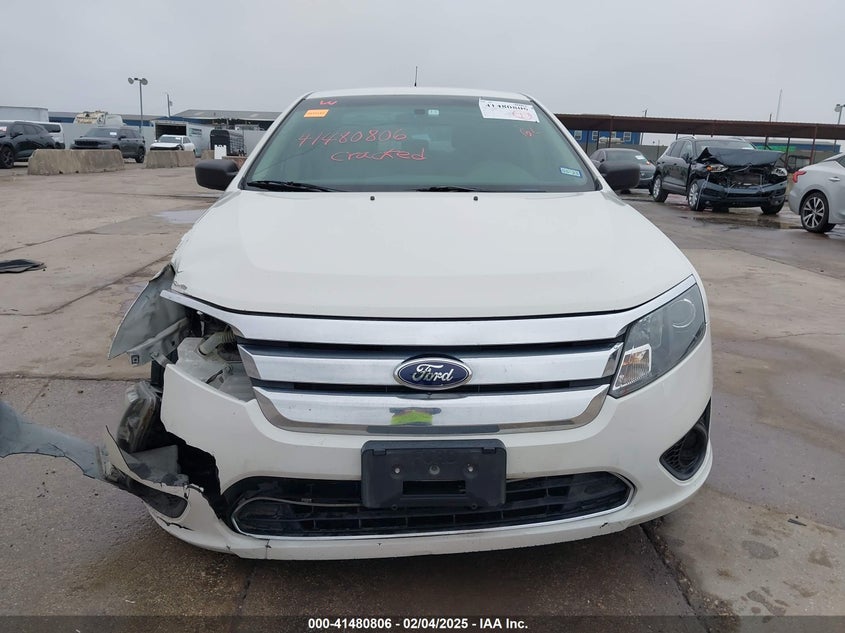 2012 FORD FUSION VIN: 3FAHP0GAXCR435924