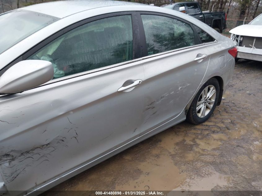 2013 Hyundai Sonata Gls VIN: 5NPEB4AC1DH555466 Lot: 41480898