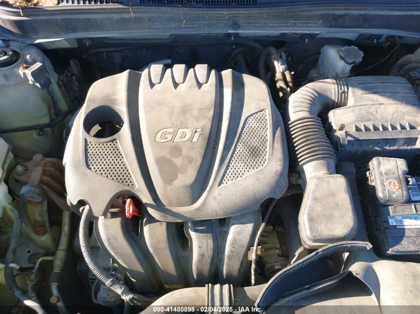 2013 Hyundai Sonata Gls VIN: 5NPEB4AC1DH555466 Lot: 41480898