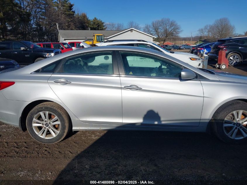 2013 Hyundai Sonata Gls VIN: 5NPEB4AC1DH555466 Lot: 41480898