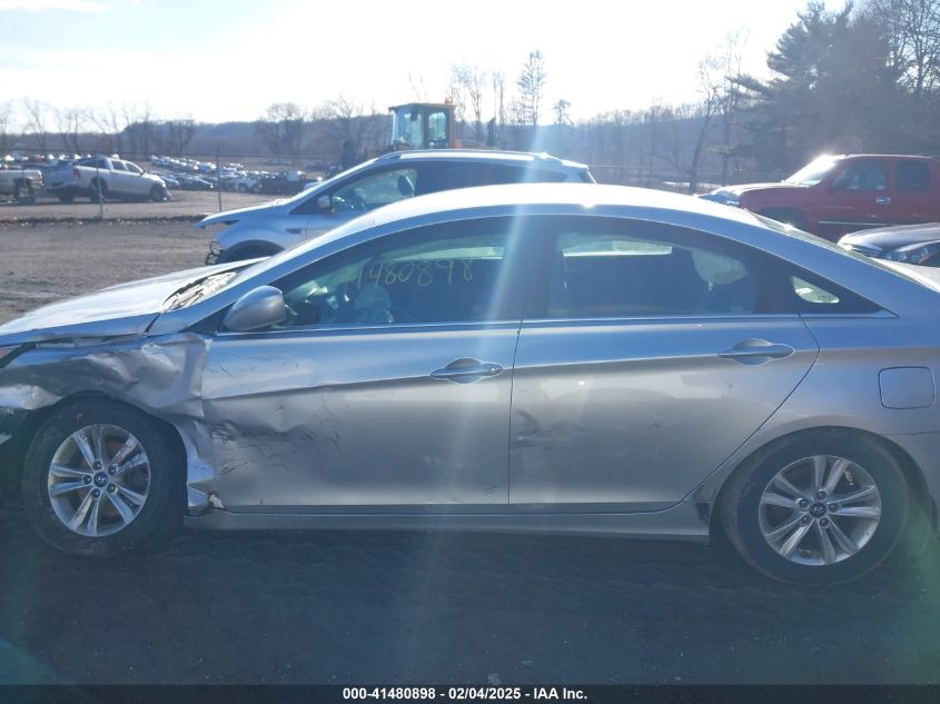 2013 Hyundai Sonata Gls VIN: 5NPEB4AC1DH555466 Lot: 41480898