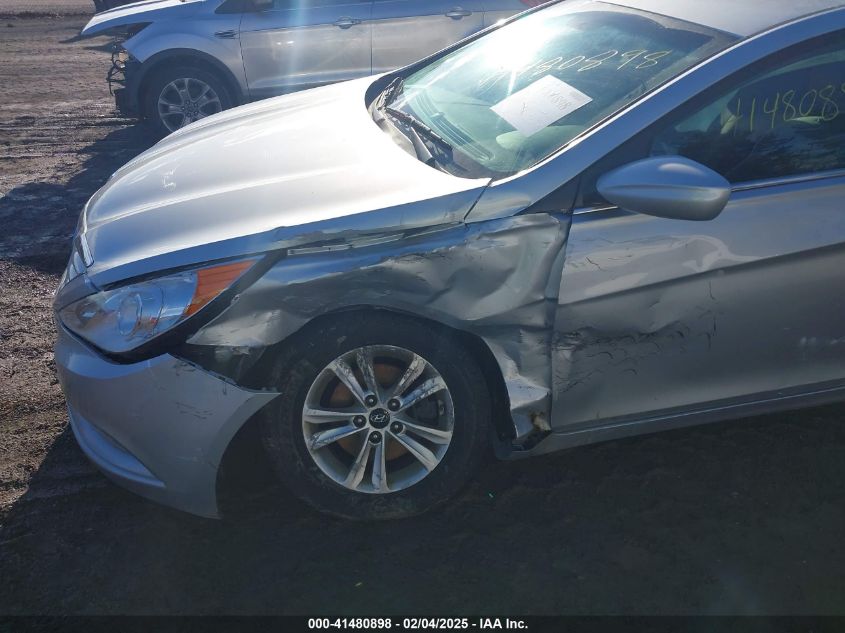 2013 Hyundai Sonata Gls VIN: 5NPEB4AC1DH555466 Lot: 41480898