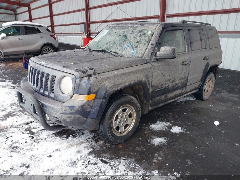 2017 JEEP PATRIOT SPORT 4X4 - 1C4NJRBB2HD128167
