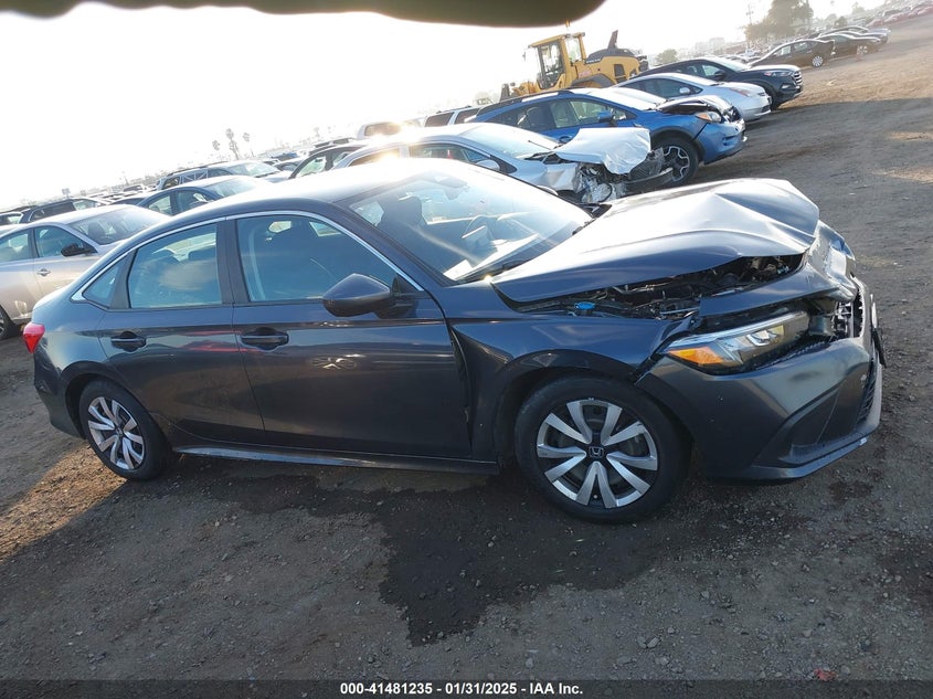 2022 HONDA CIVIC LX - 2HGFE2F25NH517850