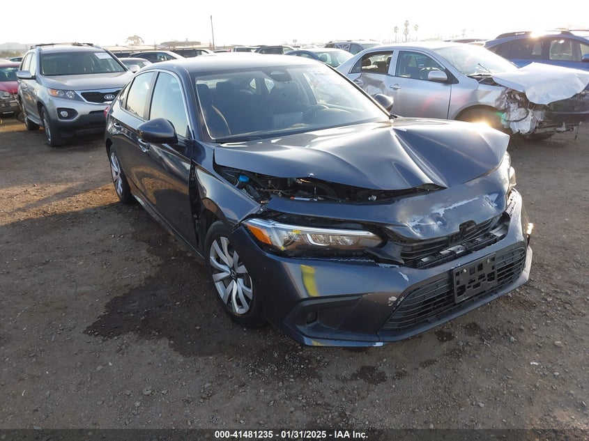 2022 HONDA CIVIC LX - 2HGFE2F25NH517850