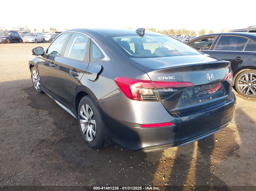 2022 HONDA CIVIC LX - 2HGFE2F25NH517850