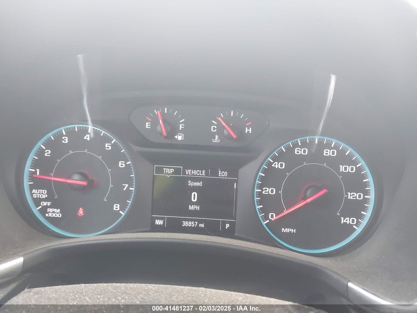 2019 CHEVROLET EQUINOX VIN: 2GNAXHEV9K6215803