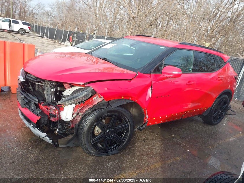 2020 CHEVROLET BLAZER AWD 3LT - 3GNKBJRS4LS601221