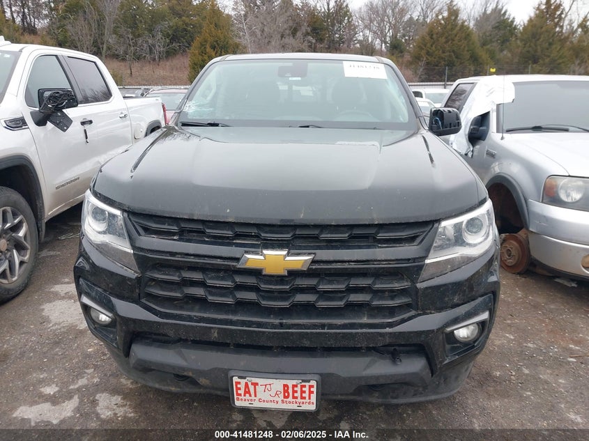 2022 CHEVROLET COLORADO VIN: 1GCGTCEN9N1330572
