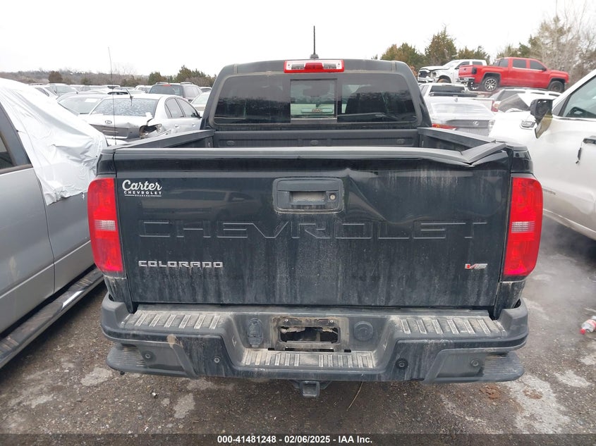2022 CHEVROLET COLORADO VIN: 1GCGTCEN9N1330572
