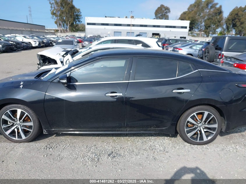 2021 NISSAN MAXIMA VIN: 1N4AA6CV6MC514778