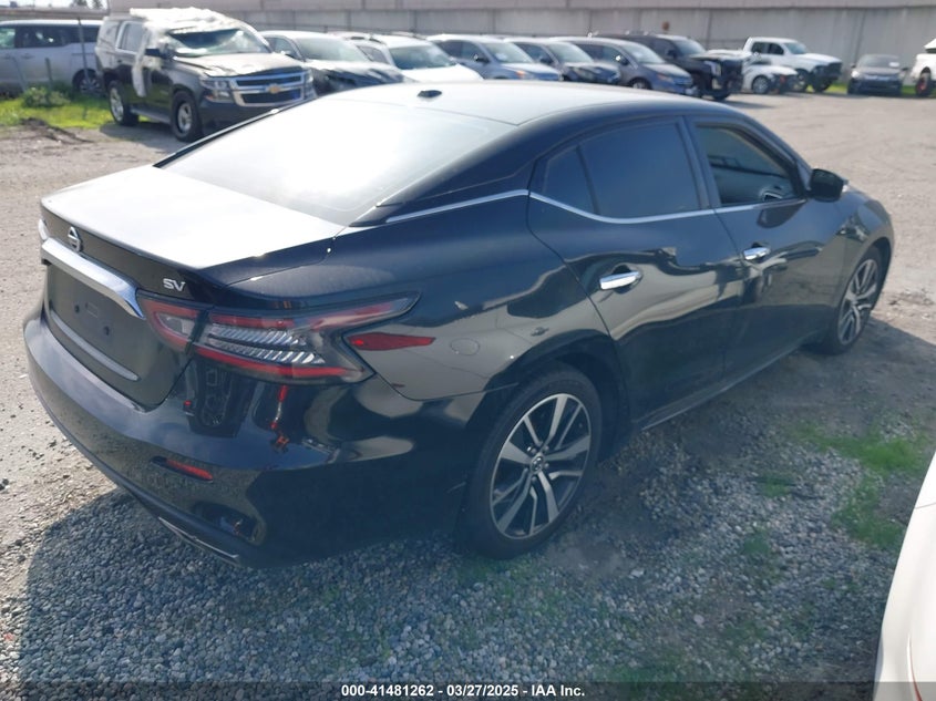 2021 NISSAN MAXIMA VIN: 1N4AA6CV6MC514778