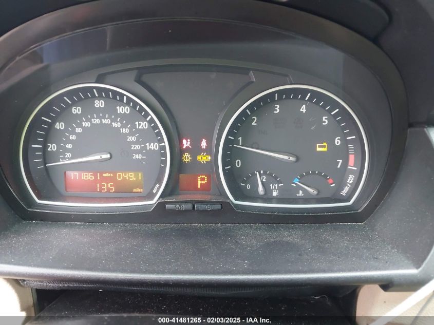 2005 BMW X3 3.0I VIN: WBXPA93475WD17444 Lot: 41481265