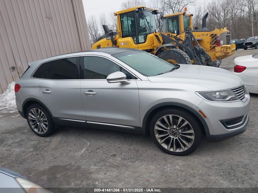 2016 LINCOLN MKX VIN: 2LMTJ8LP1GBL20762