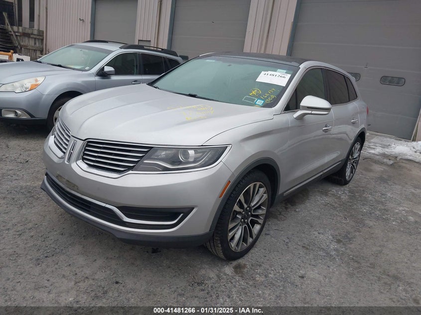 2016 LINCOLN MKX VIN: 2LMTJ8LP1GBL20762