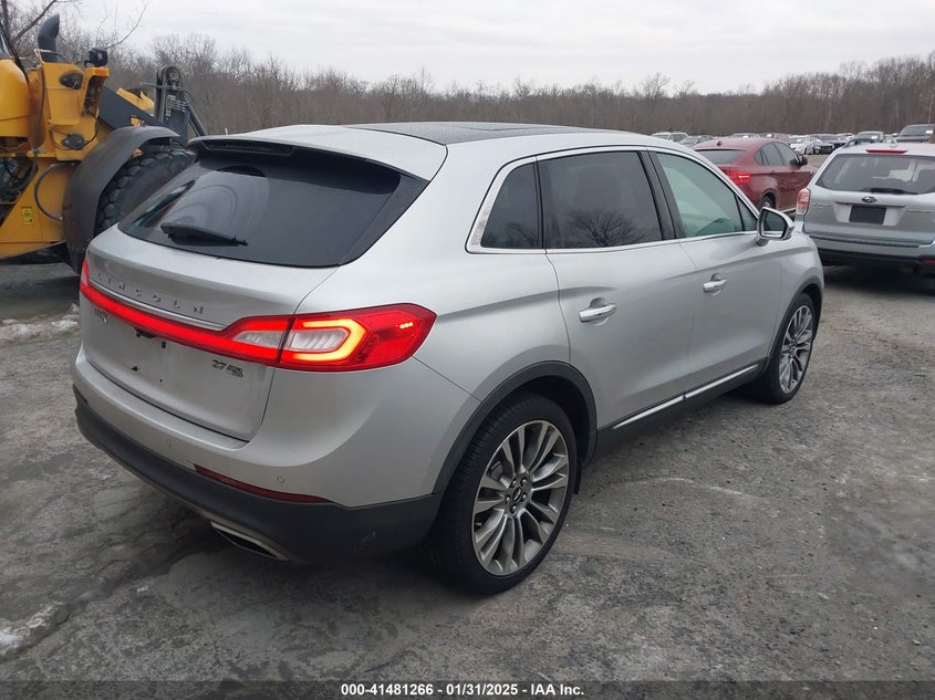 2016 LINCOLN MKX VIN: 2LMTJ8LP1GBL20762