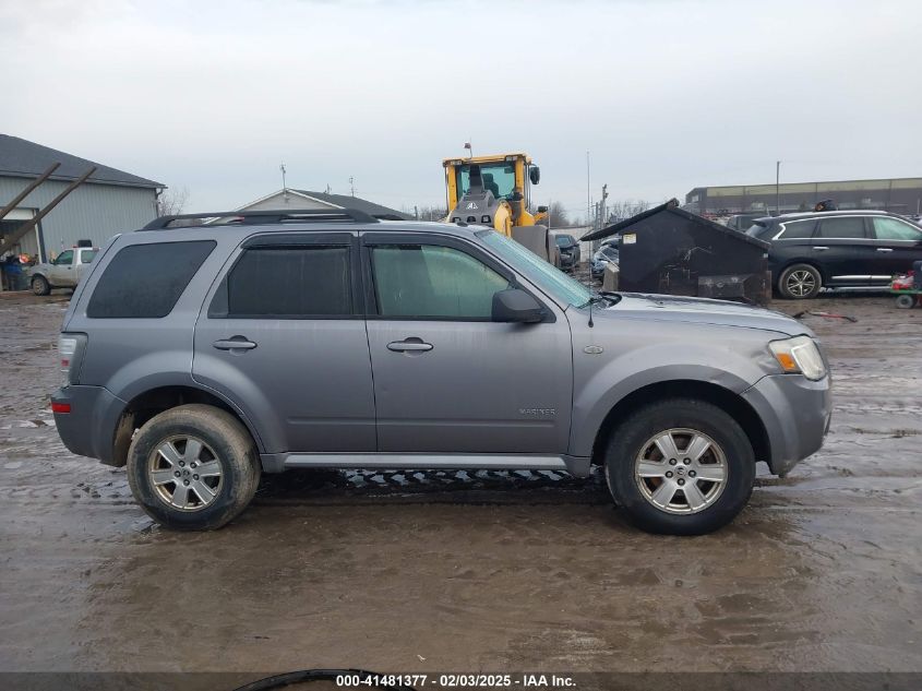 2008 Mercury Mariner I4 VIN: 4M2CU81Z48KJ23212 Lot: 41481377