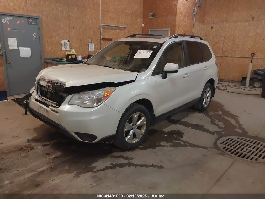 2014 SUBARU FORESTER 2.5I PREMIUM - JF2SJAEC4EH443518