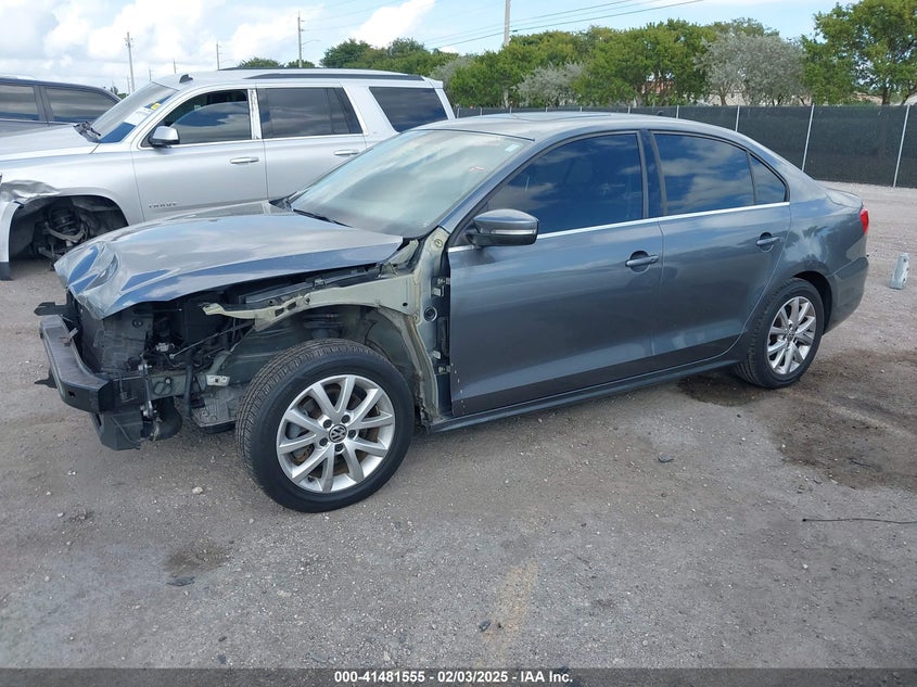 2014 VOLKSWAGEN JETTA VIN: 3VWD07AJ2EM411841