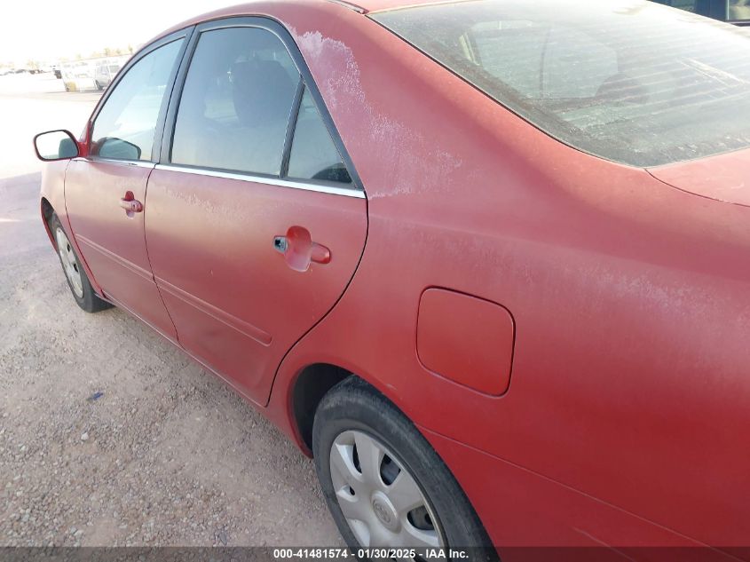 2003 Toyota Camry Le VIN: 4T1BE32K53U712099 Lot: 41481574
