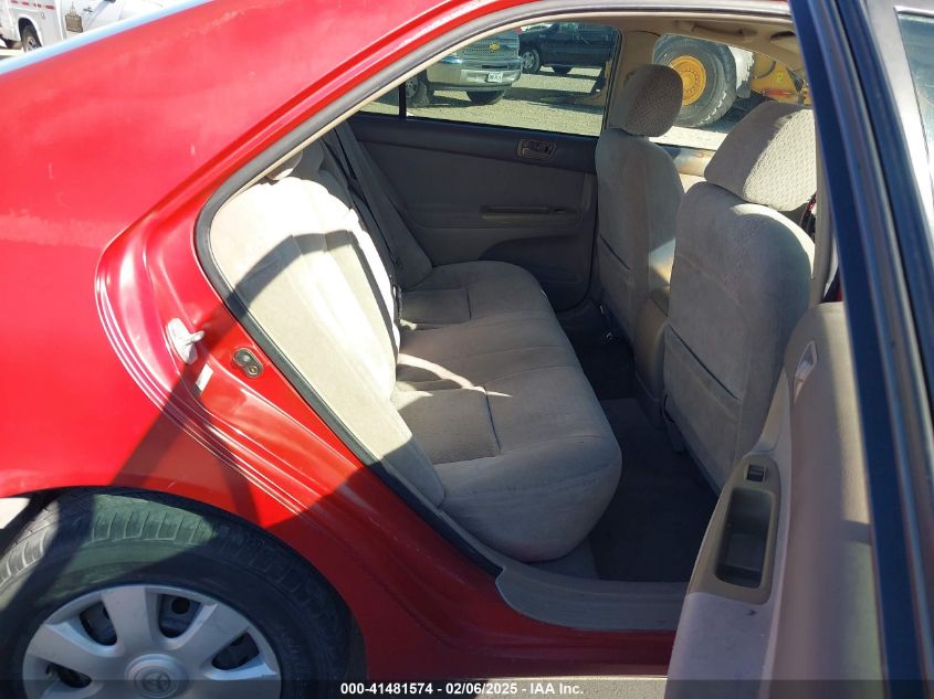 2003 Toyota Camry Le VIN: 4T1BE32K53U712099 Lot: 41481574