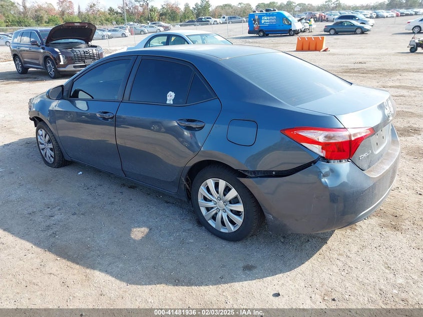 2017 TOYOTA COROLLA LE - 2T1BURHE3HC814999