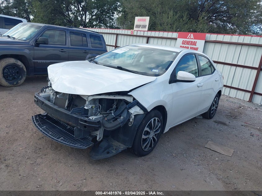 2016 TOYOTA COROLLA VIN: 5YFBURHE7GP433803
