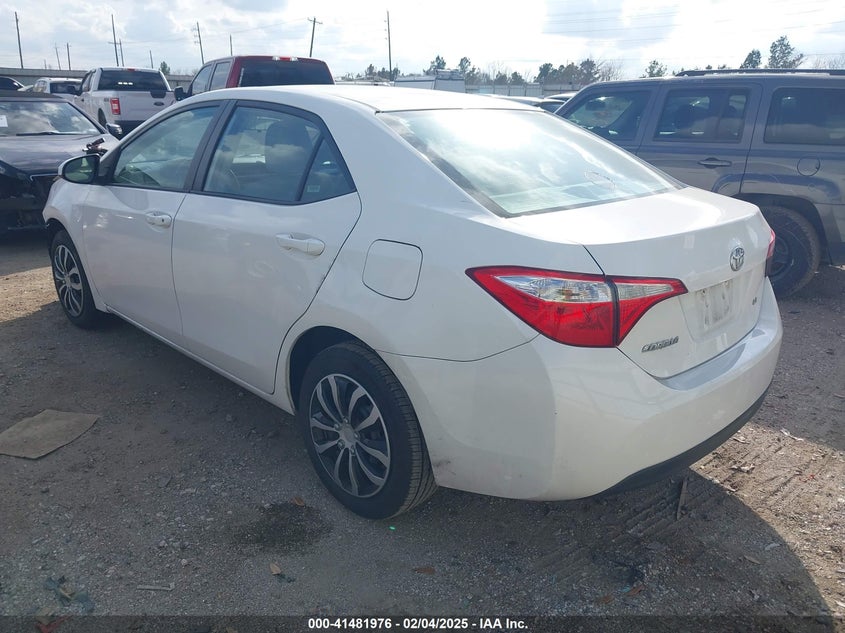 2016 TOYOTA COROLLA VIN: 5YFBURHE7GP433803